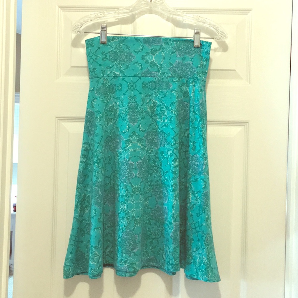 LuLaRoe green skirt